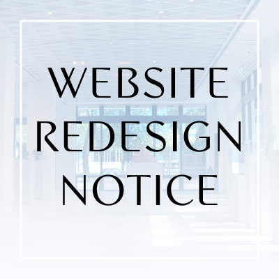 [Website Redesign Notice] Arts Center Website Update on June 1, 2026Image